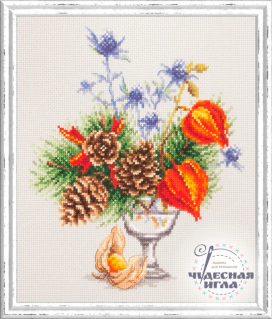 100-001 "Зимний букетик" 20 х 23 см "Атекс" г. Пермь