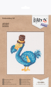 Набор для вышивания "Кларт" 12-058 "Додо" 11 х 13 см "Атекс" г. Пермь