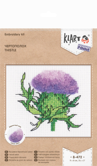 8-472 "Чертополох" 9 x 8 см "Атекс" г. Пермь