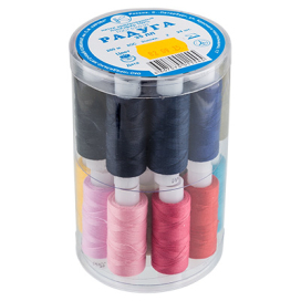 Ассорти нить 35 ЛЛ 200 м "РАДУГА" 24 шт "Атекс" г. Пермь