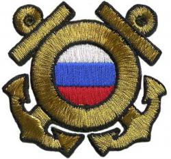 Нашивка Золотые якоря России 15742174 "Атекс" г. Пермь