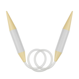 "GAMMA" Спицы круговые PKN1 пластик d 25.0 мм 80 см "Атекс" г. Пермь