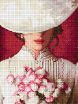 "ФРЕЯ" ALVA-24 Кристальная мозаика (алмазная вышивка) "Навстречу счастью"  30 х 40 см Заполнение:Пол "Атекс" г. Пермь