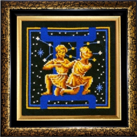 "Знаки зодиака Близнецы" 16х16 см "Атекс" г. Пермь