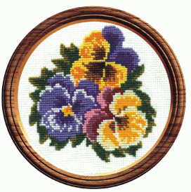 А-03 "Анютины глазки" 20х20 см "Атекс" г. Пермь