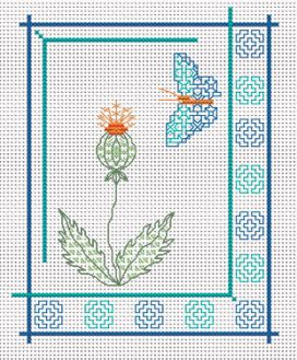 Ц-0347 "Чертополох" 13х17 см "Атекс" г. Пермь