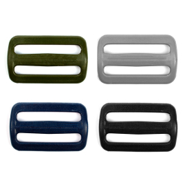 Пряжка регулятор двухщелевая 50мм TN50А ассорти нагрузка 80 кг 40 шт "Атекс" г. Пермь