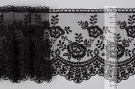 Кружево "Gamma" "сетка" GKM-15501 155 мм 10 м ± 0.2 Турция "Атекс" г. Пермь