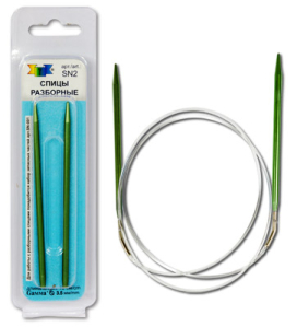 "GAMMA" Спицы разборные SN2 металл d 3.5 мм 10 см в блистере "Атекс" г. Пермь