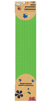 "Mr.Painter" ССР 01-13-40 13 мм 500 мм Бумага для квиллинга гофрированная "Атекс" г. Пермь