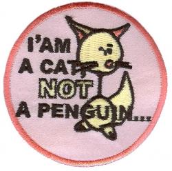Нашивка I`m not a penguin-Я не пингвин 11361139  "Атекс" г. Пермь