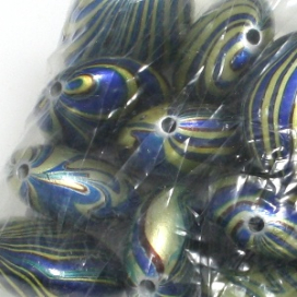 Бусы "Перламутровый меланж" овал 20х24мм 50 ±3 г "Атекс" г. Пермь