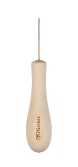 "GAMMA" Шило проколочное (канцелярское) CON-04  с березовой ручкой 1 шт "Атекс" г. Пермь