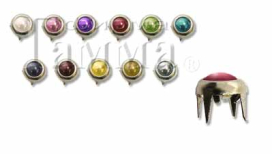 Стразы с шипами "Gamma" MB-08 7 мм 50 шт ±2 шт СК "Атекс" г. Пермь