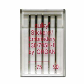 "ORGAN" для шелка ассорти 5шт №75-90 "Атекс" г. Пермь