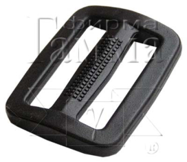 "GAMMA" SAR001 пряжка двухщелевая 1,0" (25мм) ЧЕРНЫЙ "Атекс" г. Пермь