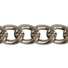 "Micron" MI-19 Цепочка декоративная 10.6 x 8.6 мм ФАСОВКА 2.5 м "Атекс" г. Пермь