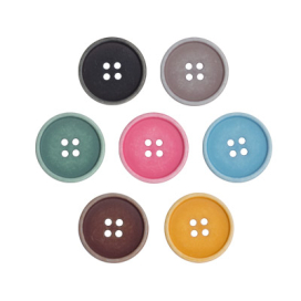 Пуговицы костюмные с проколами "GAMMA" DX 0032 32" (20 мм) 24 шт "Атекс" г. Пермь