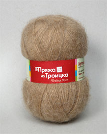 "Купец" 50% верблюжья шерсть, 50% акрил 100 г  200 м "Атекс" г. Пермь