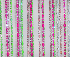 Штора из бус прозр. А-4 СК "Атекс" г. Пермь