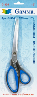 Ножницы "Gamma" G-304 портновские в блистере 255мм "Атекс" г. Пермь