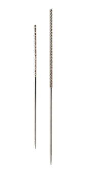 Иглы для шитья ручные "Gamma" NRL-02 для удаления затяжек 2 шт "Атекс" г. Пермь