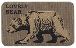 Жаккардовая нашивка Lonely bear WL26 "Атекс" г. Пермь
