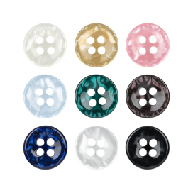 Пуговицы рубашечные/блузочные "BLITZ" DRN 0037 18 " ( 11 мм) 36 шт "Атекс" г. Пермь