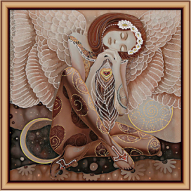 Набор "Нова Слобода" НК 1191 "День и ночь" 35х35 см "Атекс" г. Пермь