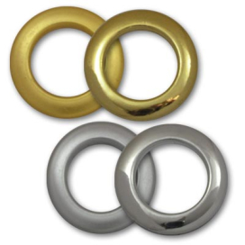 Люверсы для штор "SOFI" LM-075 d48/75мм 10шт "Атекс" г. Пермь