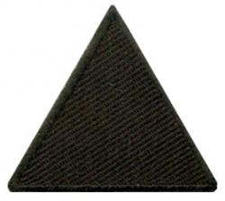 Нашивка Заплатка Треугольник (черная) 17043185 "Атекс" г. Пермь