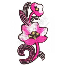 Термоаппликация Н 0404 95 х 50 мм "Цветок" "Атекс" г. Пермь