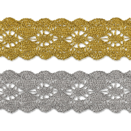 "Gamma" MTR-29 тесьма декоративная ФАСОВКА 25 мм 3 м "Атекс" г. Пермь