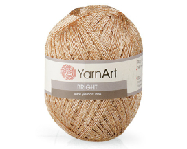Пряжа YarnArt "BRIGHT" полиамид 80%, металлик-20% 90г "Атекс" г. Пермь