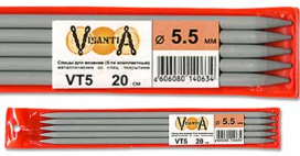 "Visantia" Спицы 5-ти компл. VT5 алюминий d 5,5 мм 20 см "Атекс" г. Пермь