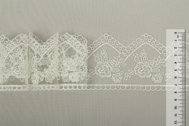 Кружево "Gamma" "сетка" GKM-7801 78мм в пакете 8.8м ± 0.2 Турция "Атекс" г. Пермь