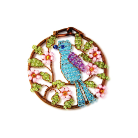 "Клевер" АА 07-212 "Милые миниатюры. Кулон "Соловей" "Атекс" г. Пермь