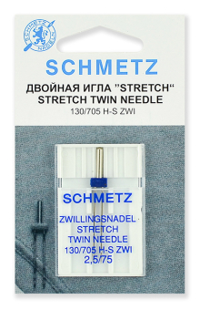 "Schmetz" стрейч двойные 130/705H-S ZWI  №75/2.5 1 шт "Атекс" г. Пермь