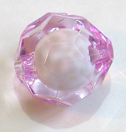 Бусы граненые прозрачные d 16мм 50гр ±5 г "Атекс" г. Пермь