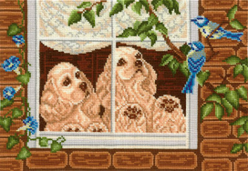 Л-11 "Любопытные друзья" 30х20 см "Атекс" г. Пермь