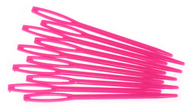 Иглы для сшивания пряжи пластик 70мм 10шт "Атекс" г. Пермь