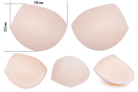 Чашечки корсетные TBY-01.02 с эффектом push-up р.70 цв. телесный уп.10 пар "Атекс" г. Пермь