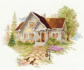 3-20 "Июльский домик" 18х14 см "Атекс" г. Пермь