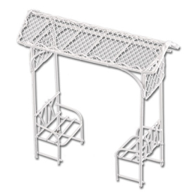 "Blumentag" MET-016 "беседка" металл 10 х 10.5 х 4 см "Атекс" г. Пермь