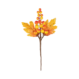 "Blumentag" VDD-01 Декоративные элементы 1 шт 22 см 01 веточка с ягодками "Атекс" г. Пермь