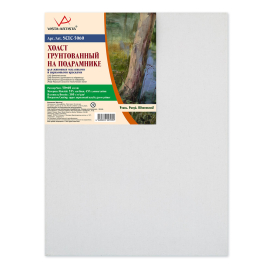 Холст грунтованный на подрамнике "VISTA-ARTISTA" SCLC-5060 55% лён, 45% хлопок 50х 60 см 380 г/м "Атекс" г. Пермь