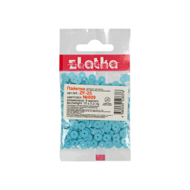"Zlatka" Пайетки россыпью ZF-25 6 мм 10 г "Атекс" г. Пермь