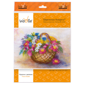 Набор для творчества "Woolla" WA-0148 набор "Корзина с цветами" 30х21см "Атекс" г. Пермь