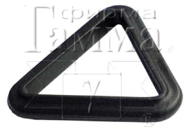 "GAMMA" TC31 Рамка-треугольник 1,0" (25мм) 100шт ЧЕРНЫЙ "Атекс" г. Пермь