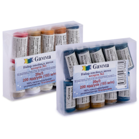 20s/3 "Micron" 200я 183м ассорти 10шт джинсовые "Атекс" г. Пермь